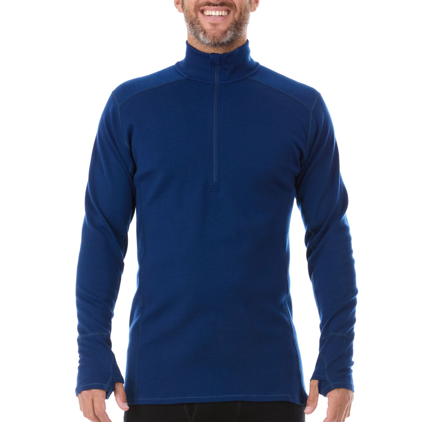 Minus33 | Midweight Men's Wool 1/4 Zip -  100% Merino Wool
