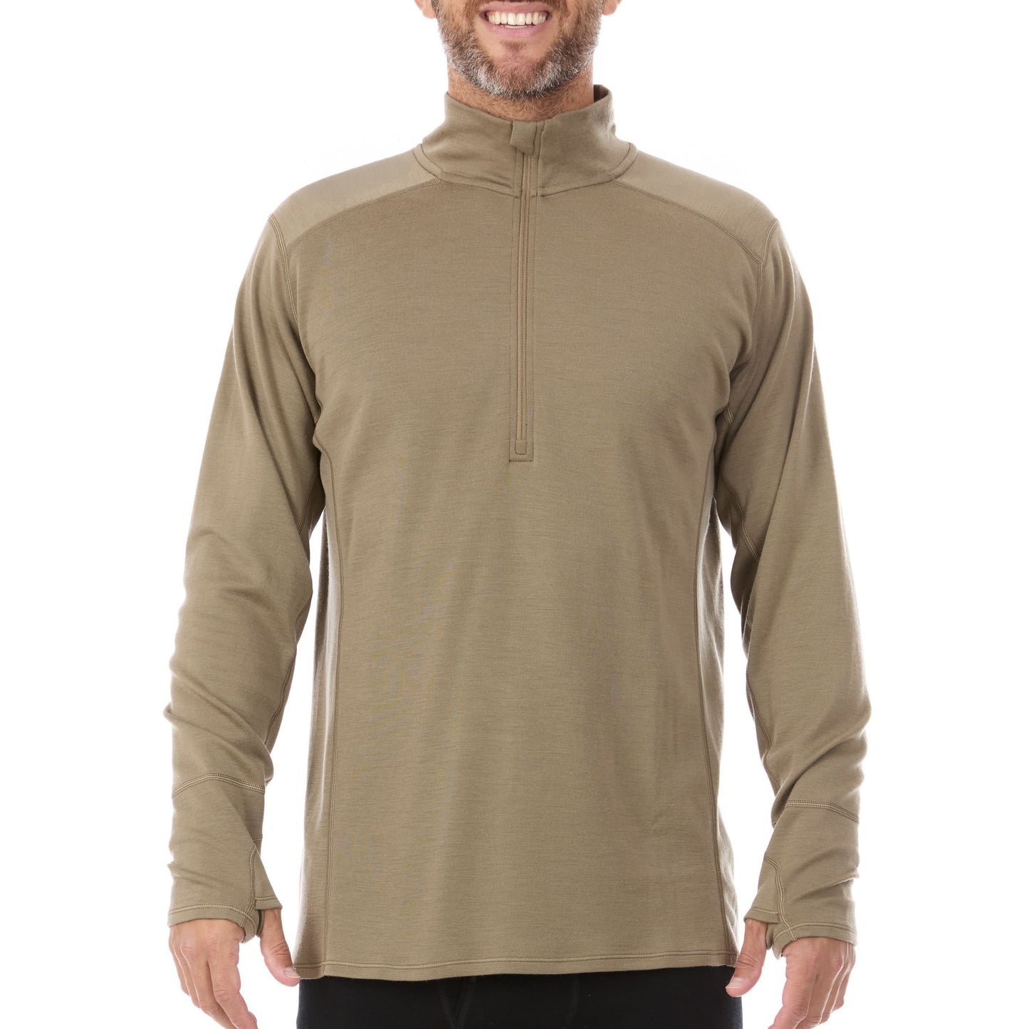 Minus33 | Midweight Men's Wool 1/4 Zip -  100% Merino Wool