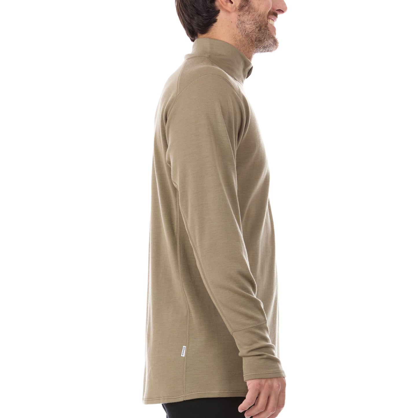 Minus33 | Midweight Men's Wool 1/4 Zip -  100% Merino Wool