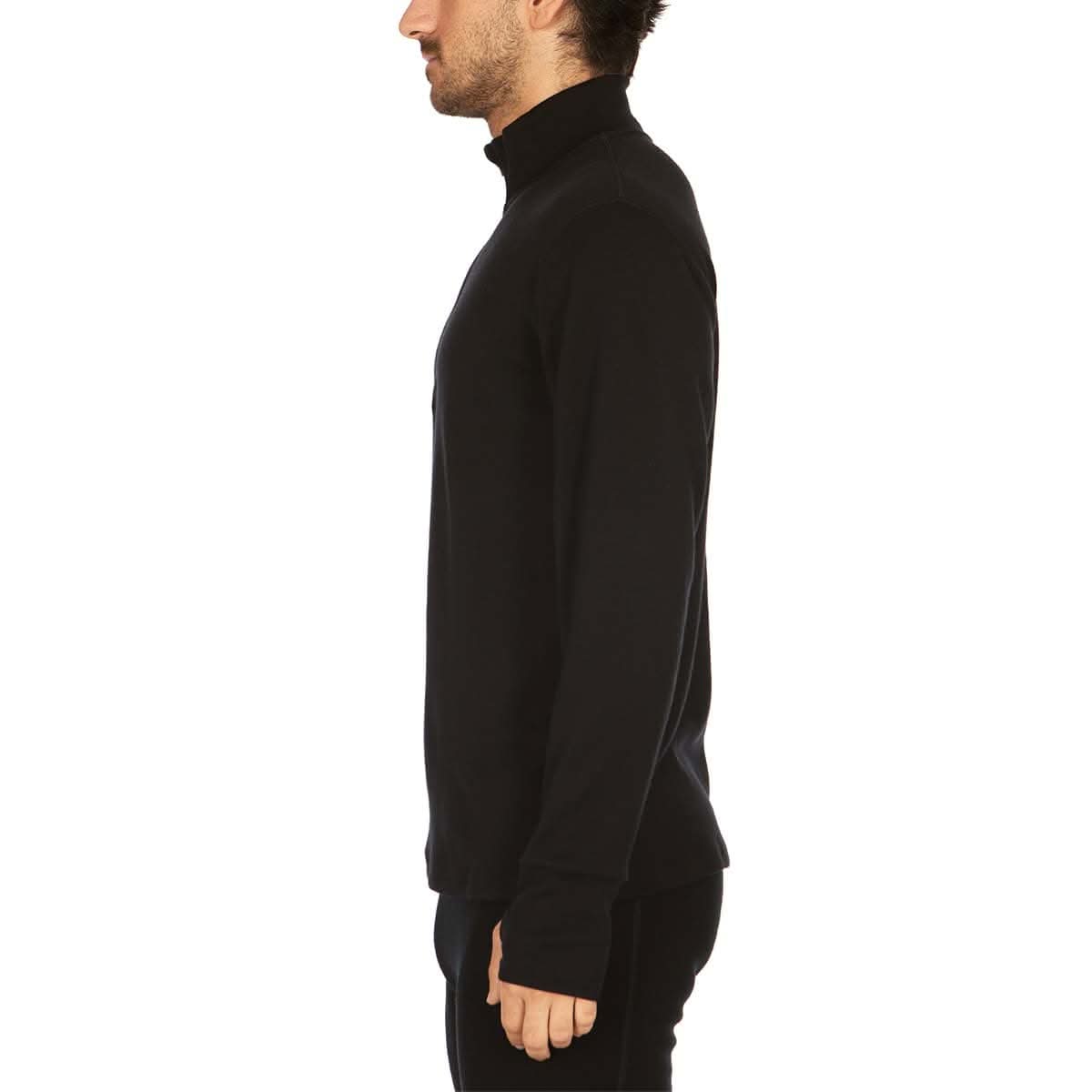 Minus33 | Heavyweight Men's Wool 1/4 Zip - 100% Merino Wool
