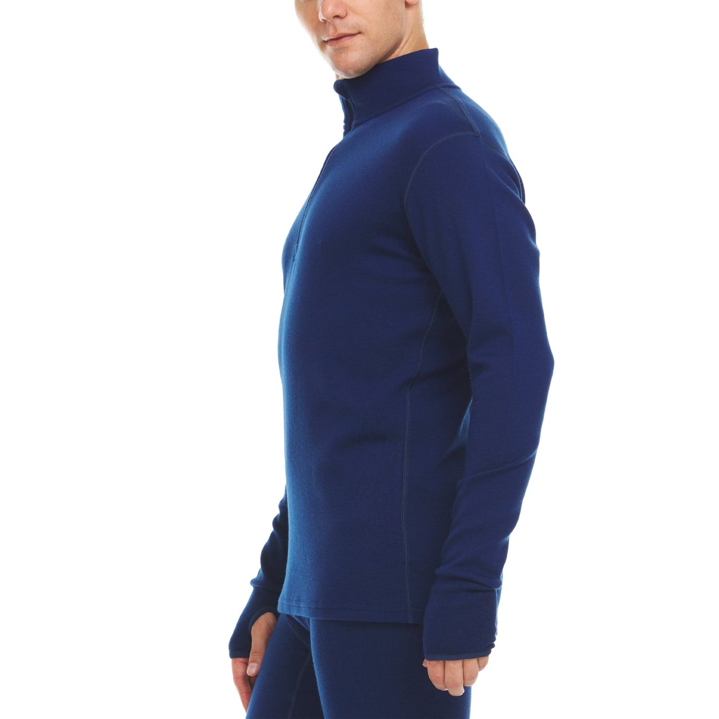 Minus33 | Heavyweight Men's Wool 1/4 Zip - 100% Merino Wool