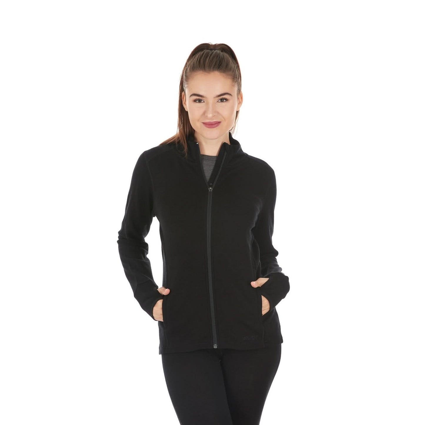 Minus33 | Women's Heavyweight Wool Full-Zip Sweater Top - 100% Merino Wool