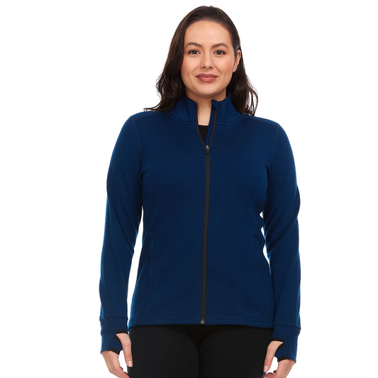 Minus33 | Women's Heavyweight Wool Full-Zip Sweater Top - 100% Merino Wool