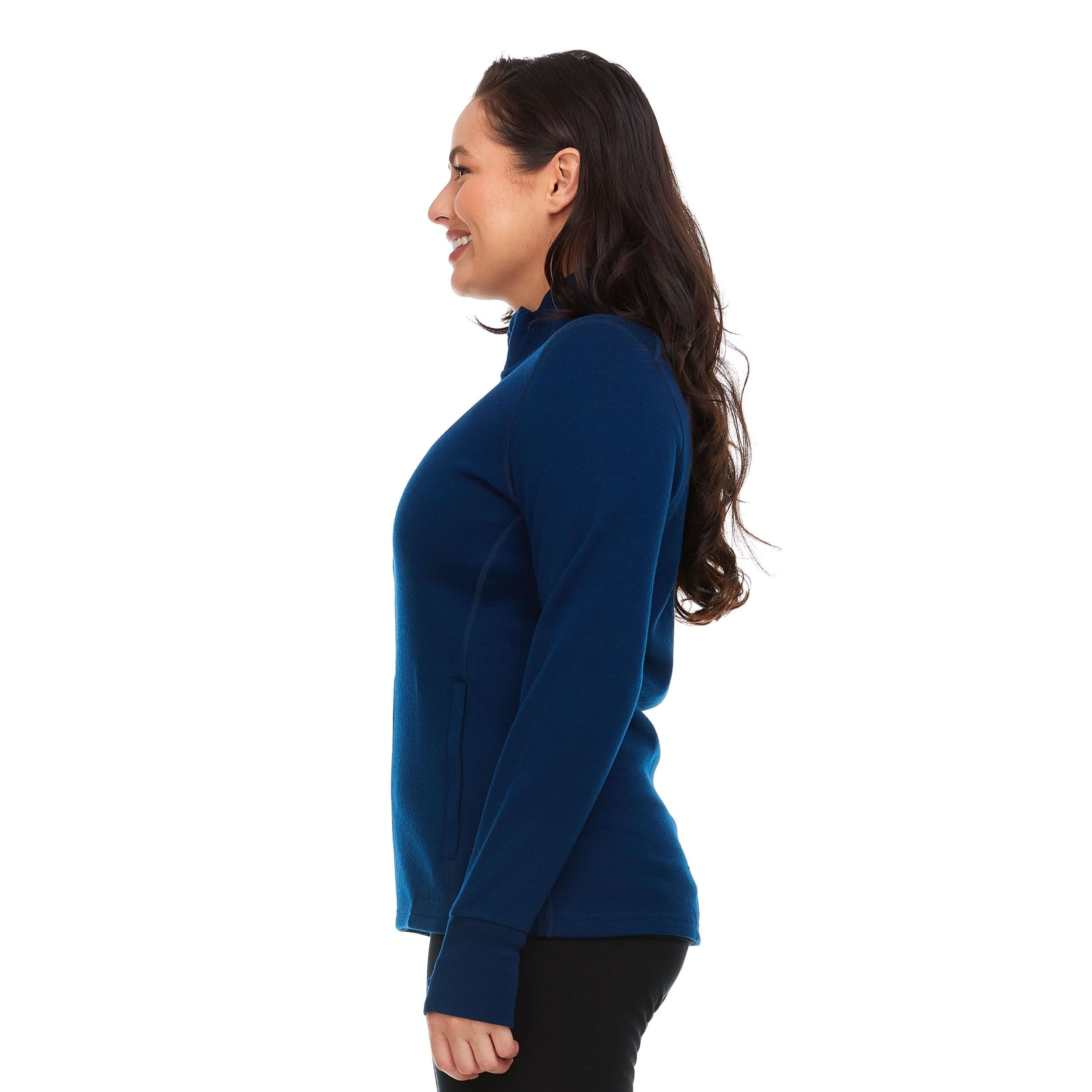 Minus33 | Women's Heavyweight Wool Full-Zip Sweater Top - 100