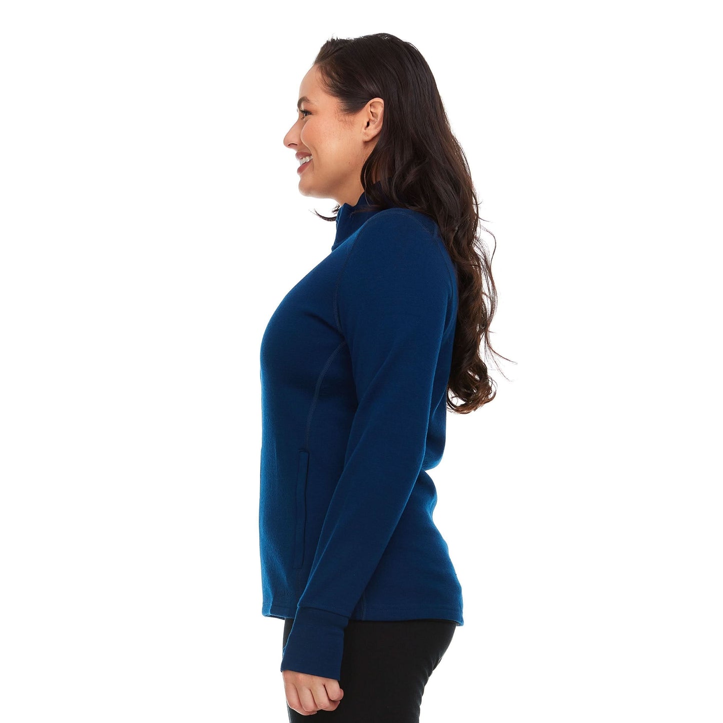 Minus33 | Women's Heavyweight Wool Full-Zip Sweater Top - 100% Merino Wool