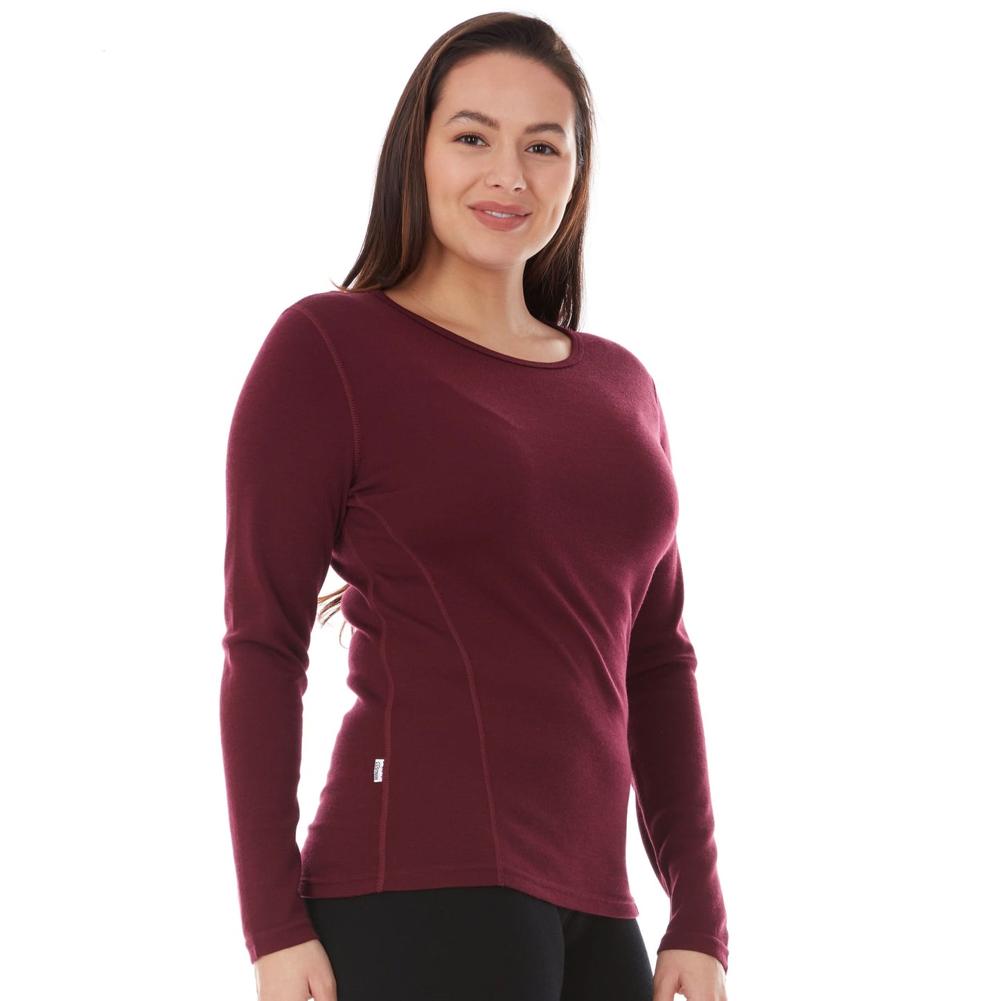 Minus33 | Midweight Women's Wool Crew Top -  100% Merino Wool