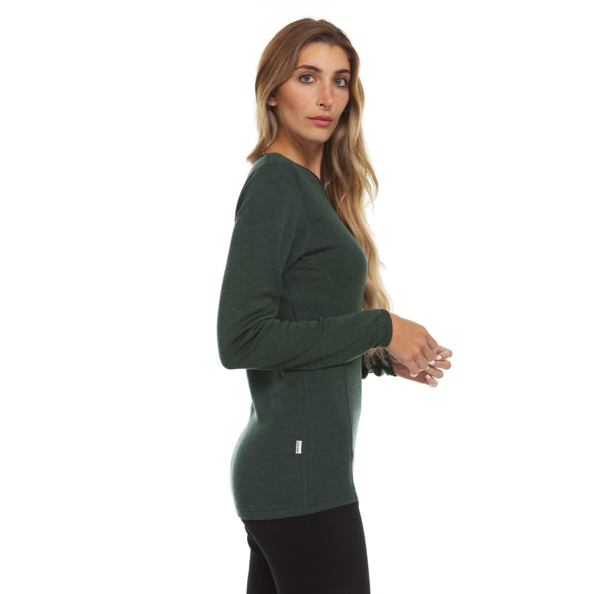 Minus33 | Midweight Women's Wool Crew Top -  100% Merino Wool