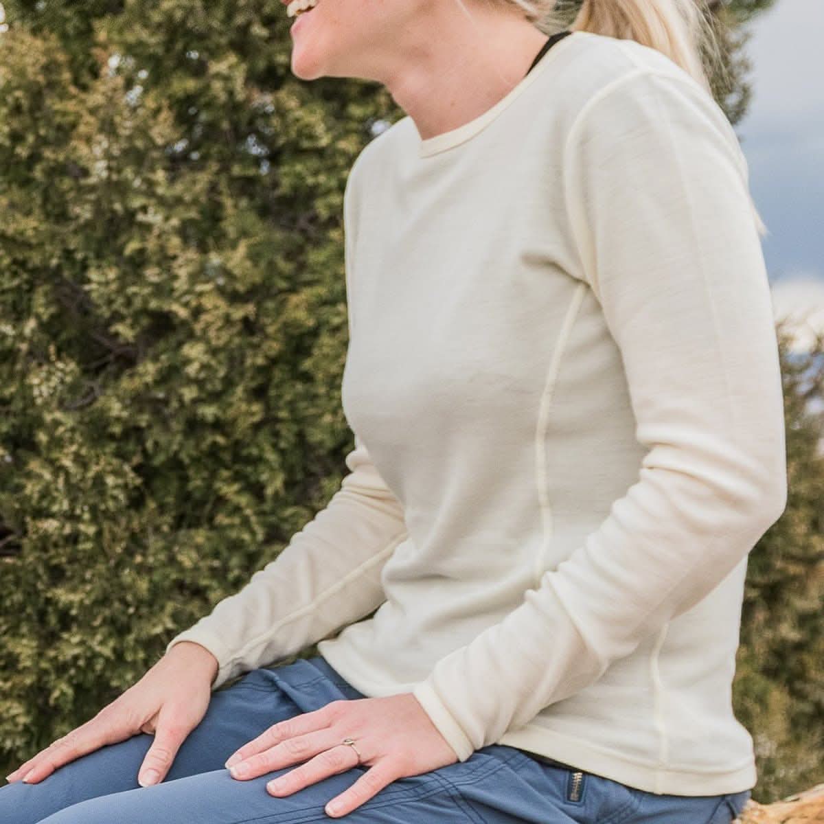 Minus33 | Midweight Women's Wool Crew Top -  100% Merino Wool