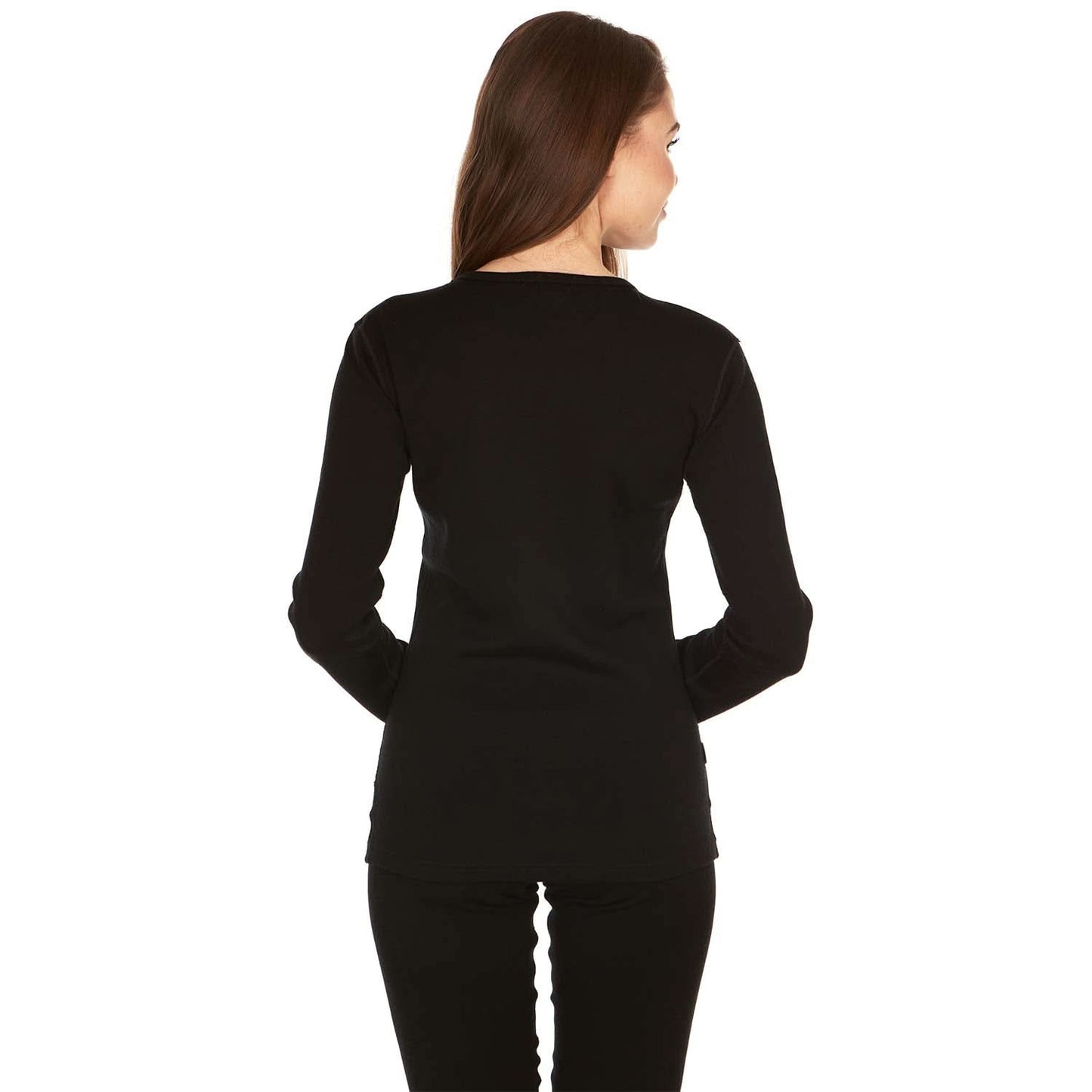 Minus33 | Heavyweight Women's Wool Crew Top Thermal Base Layer - 100% Merino Wool