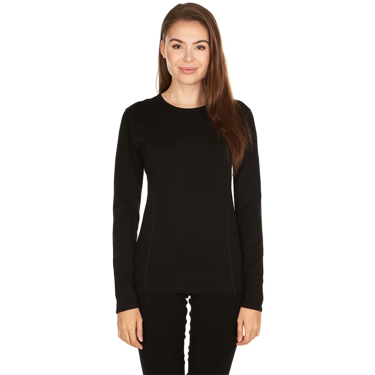 Minus33 | Heavyweight Women's Wool Crew Top Thermal Base Layer - 100% Merino Wool