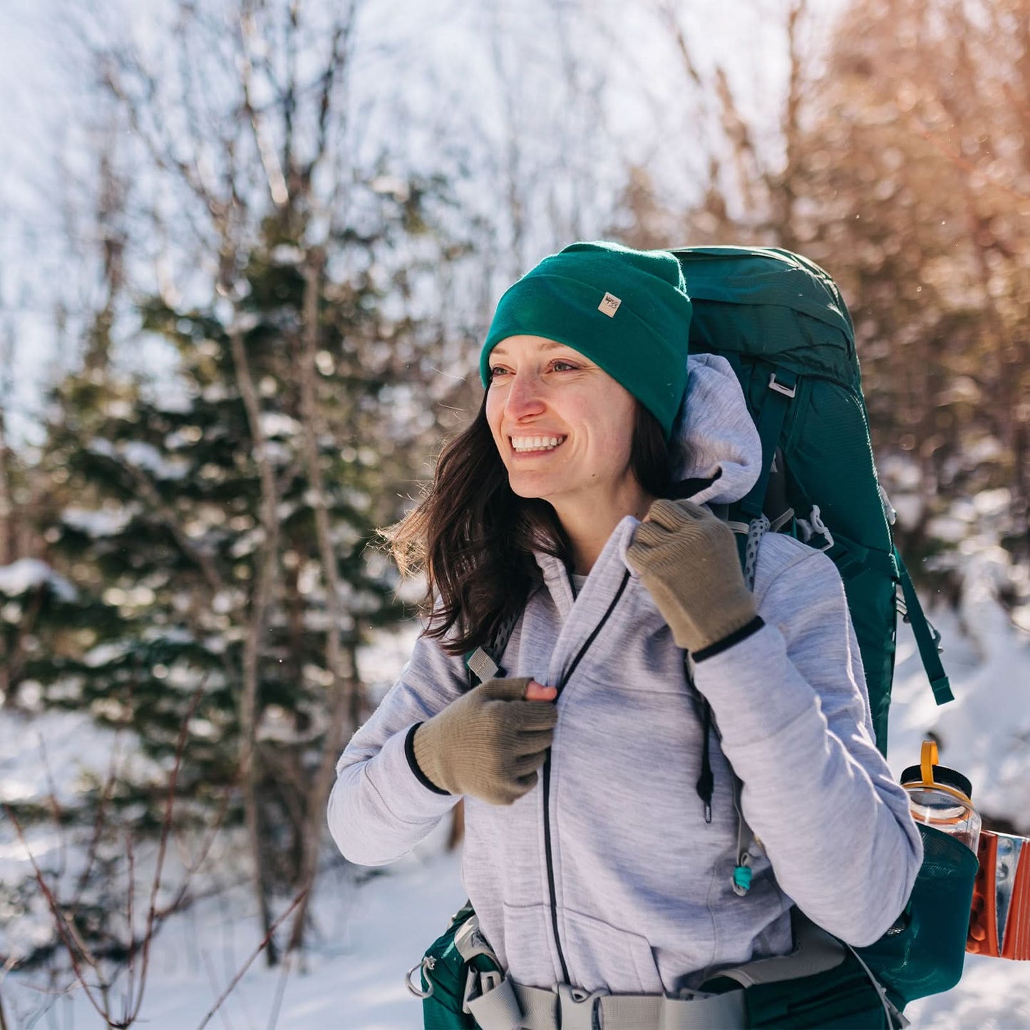 Minus33 | Women's Brushed Merino Wool Full-Zip Hoodie - Heavyweight