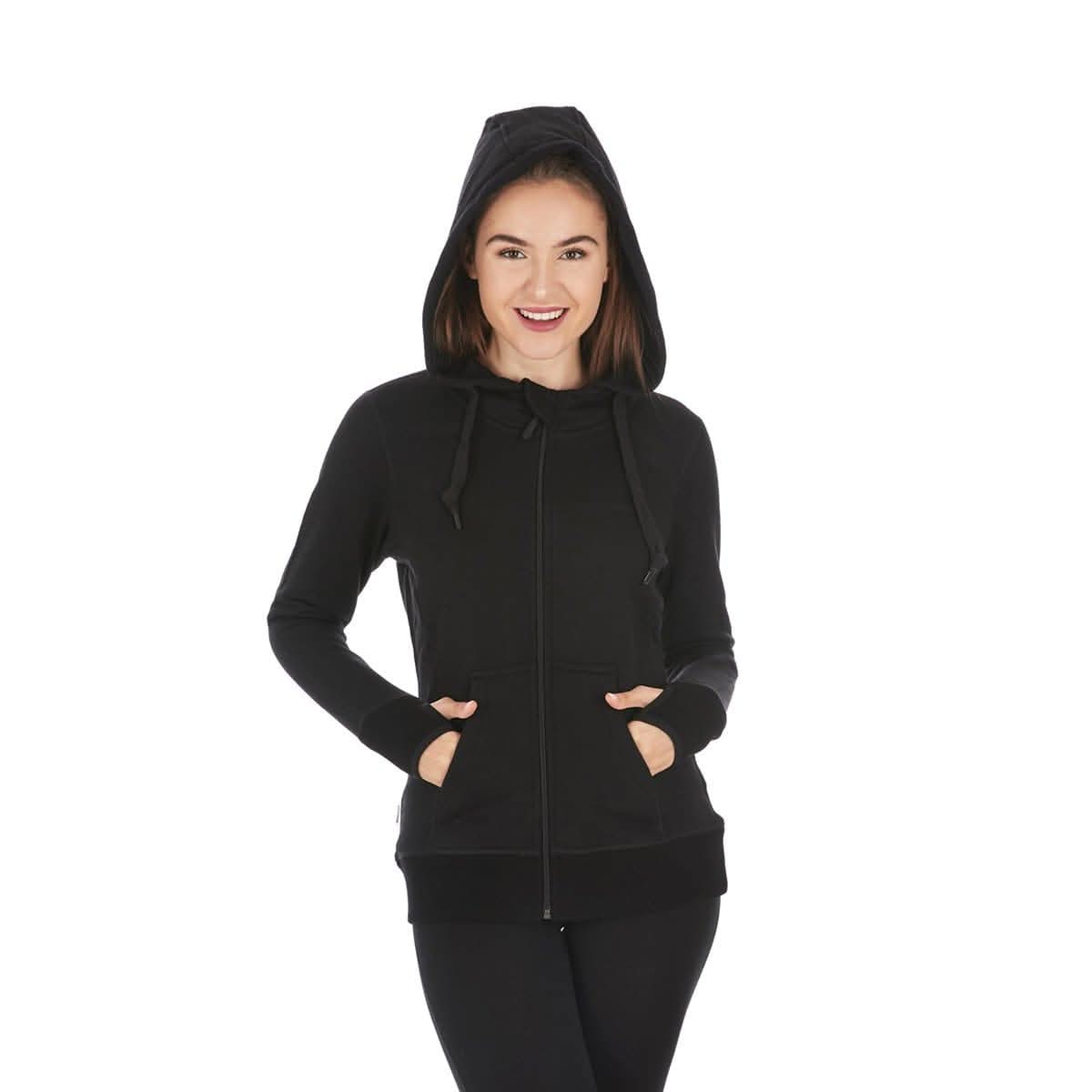 Minus33 | Women's Brushed Merino Wool Full-Zip Hoodie - Heavyweight