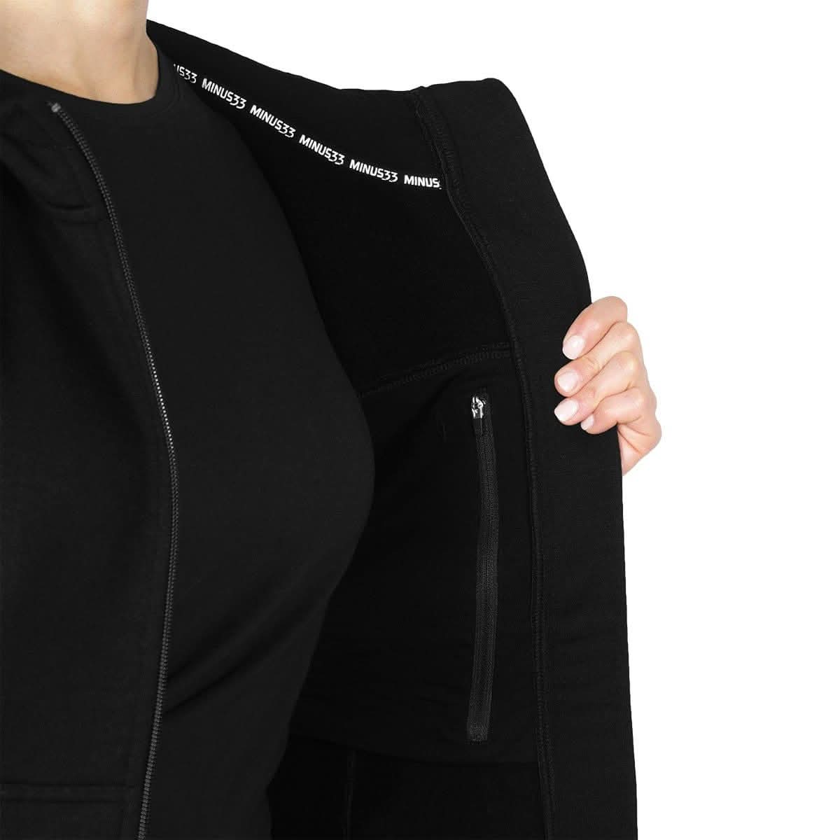 Minus33 | Women's Brushed Merino Wool Full-Zip Hoodie - Heavyweight