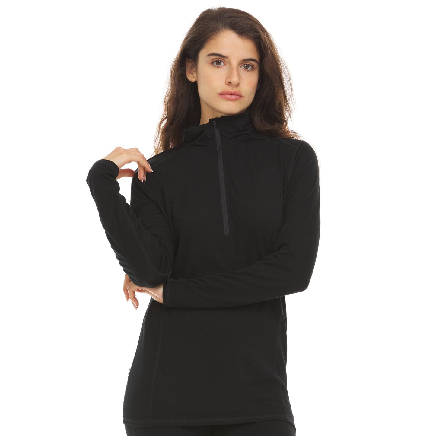 Minus33 | Microweight Women's Wool 1/4-Zip - Woolverino