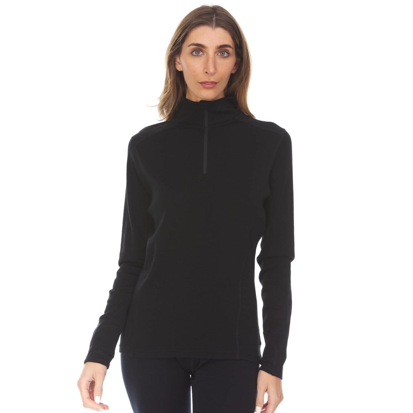 Minus33 | Midweight Women's Wool 1/4 Zip - 100% Merino Wool