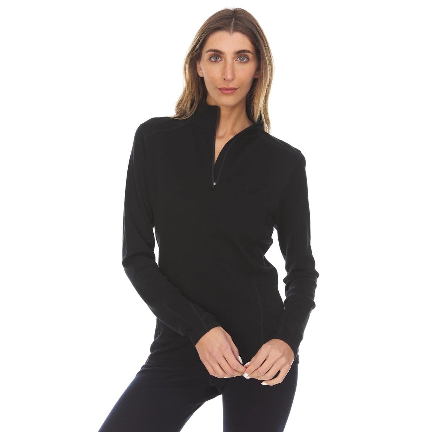 Minus33 | Midweight Women's Wool 1/4 Zip - 100% Merino Wool