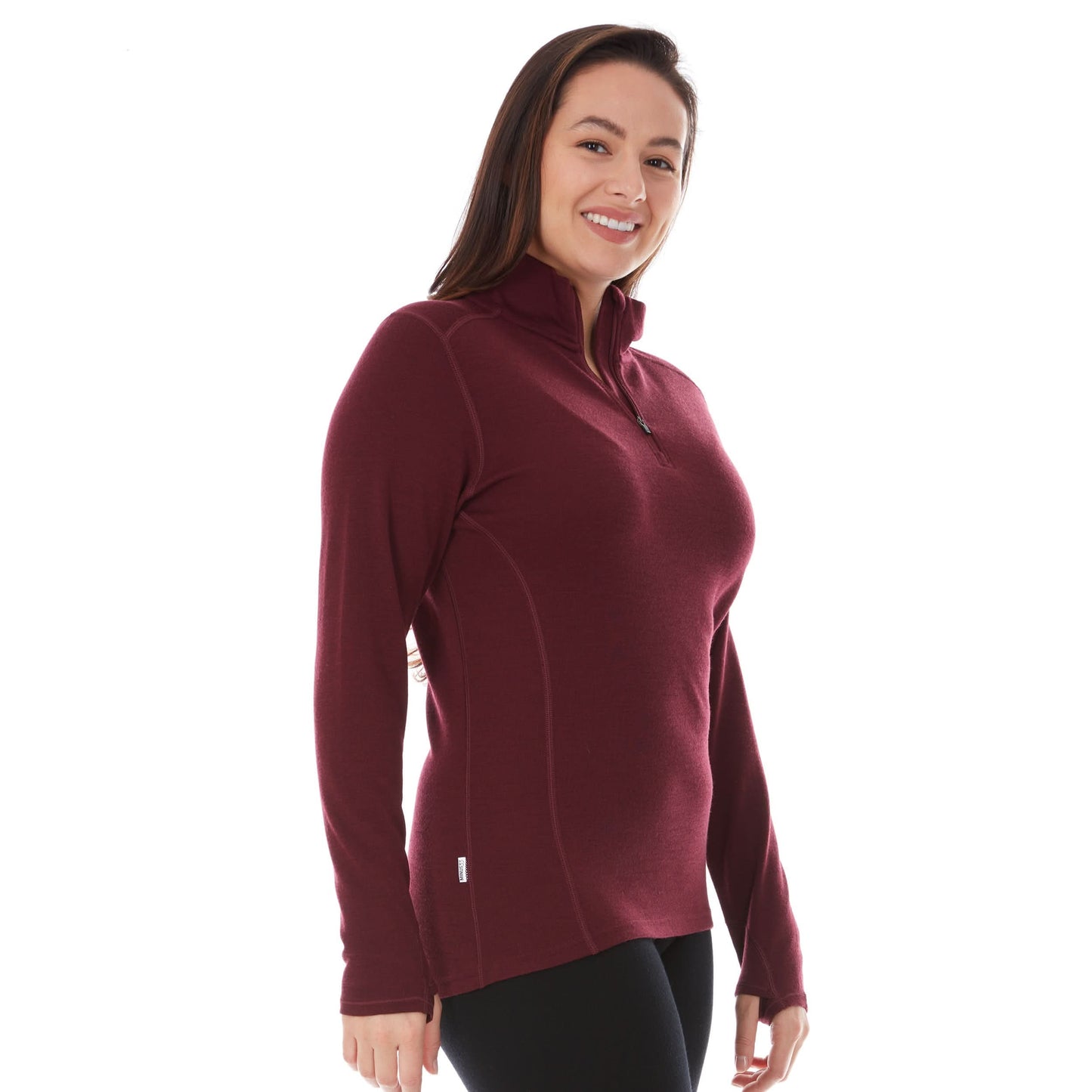 Minus33 | Midweight Women's Wool 1/4 Zip - 100% Merino Wool