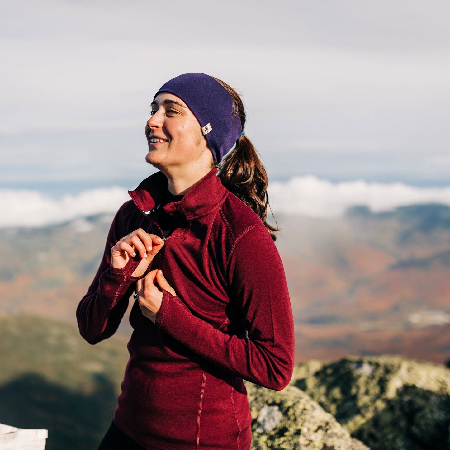 Minus33 | Midweight Women's Wool 1/4 Zip - 100% Merino Wool