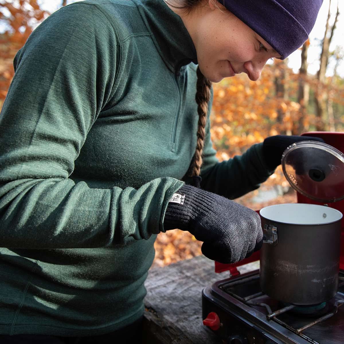 Minus33 | Midweight Women's Wool 1/4 Zip - 100% Merino Wool