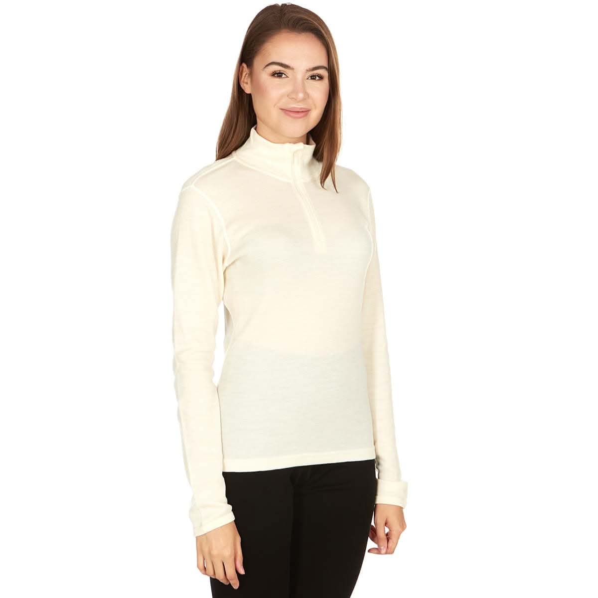 Minus33 | Midweight Women's Wool 1/4 Zip - 100% Merino Wool