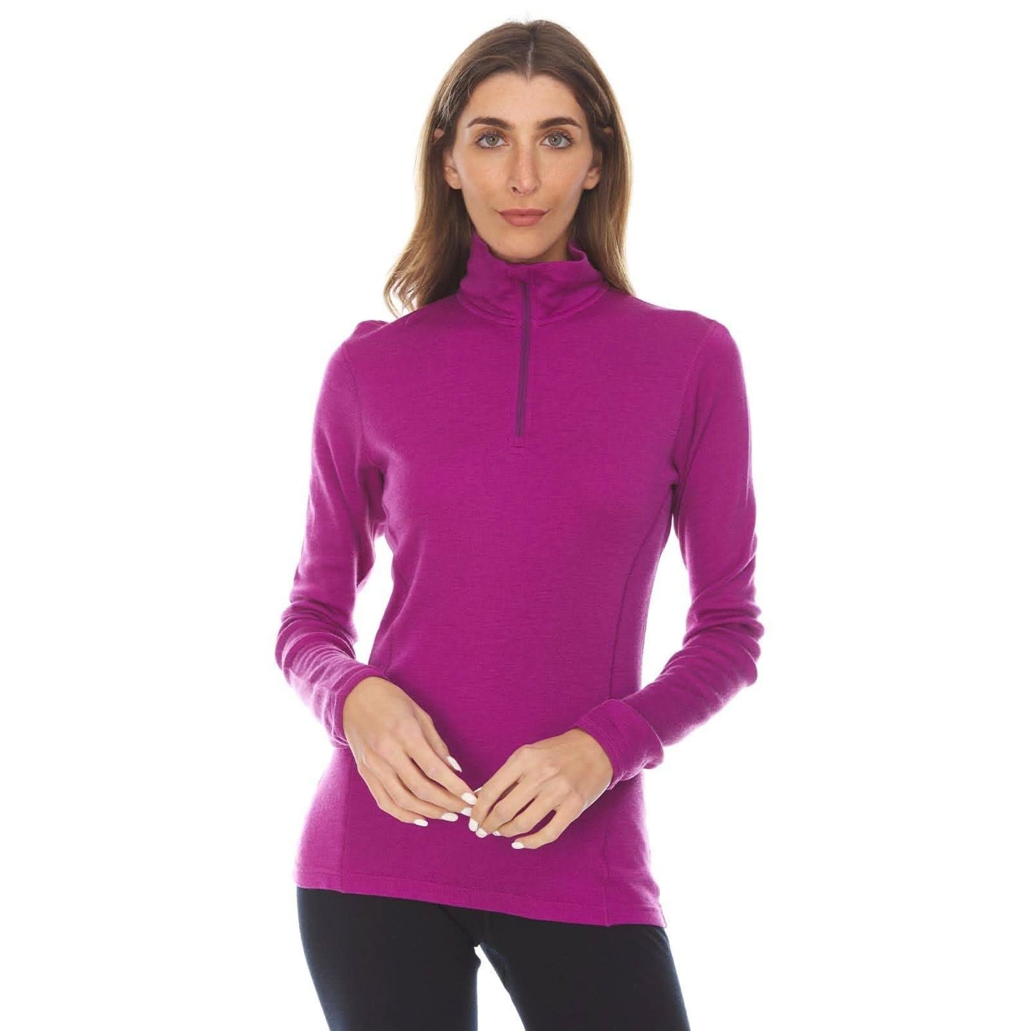 Minus33 | Midweight Women's Wool 1/4 Zip - 100% Merino Wool