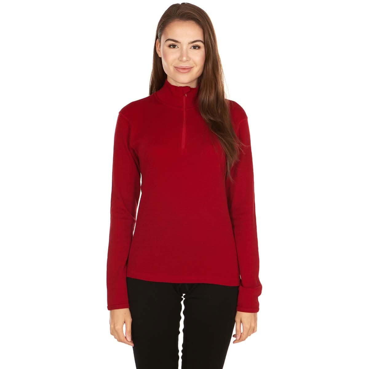 Minus33 | Midweight Women's Wool 1/4 Zip - 100% Merino Wool