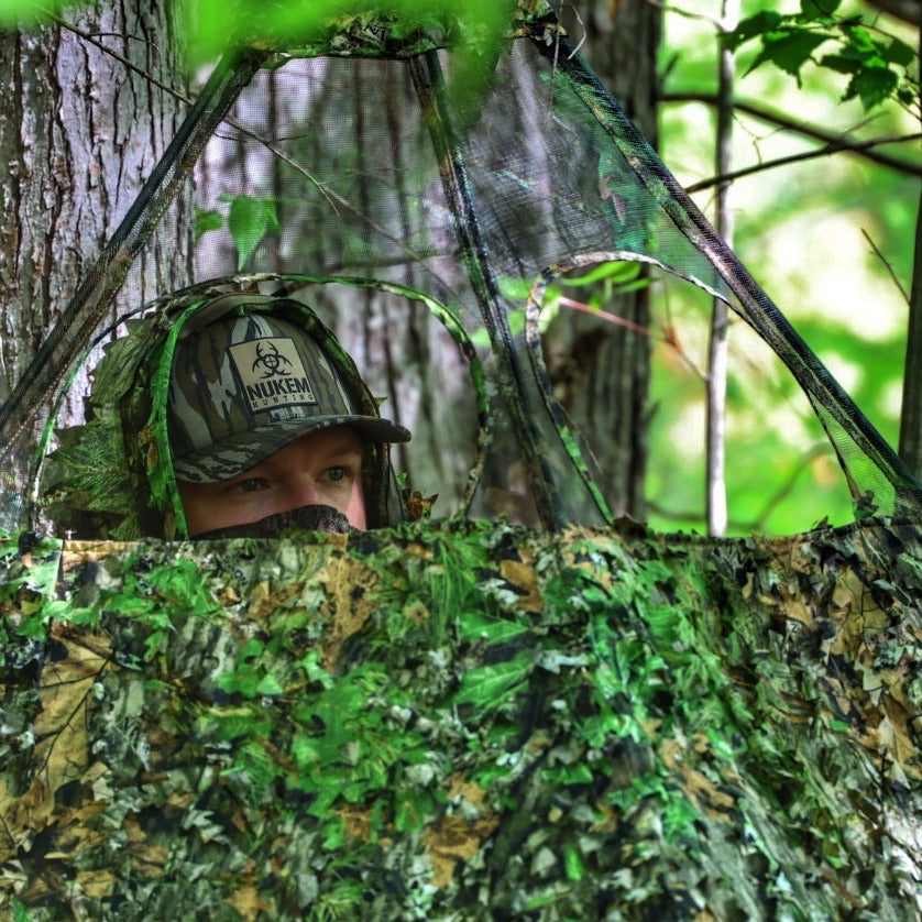 Nukem Hunting | Hunting Blind - Mossy Oak Obsession 3D Leafy