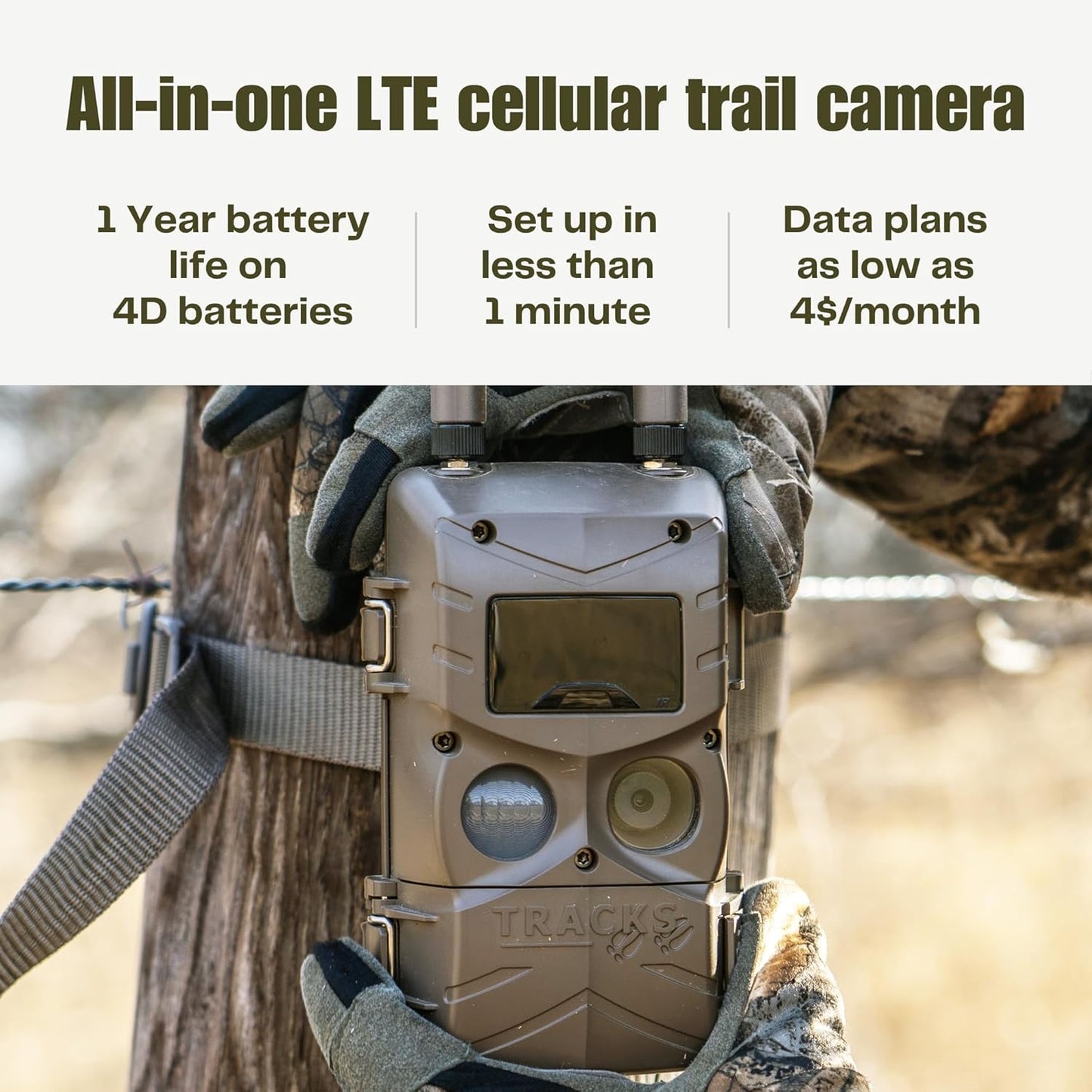 Ozonics | Cuddeback Tracks Camera