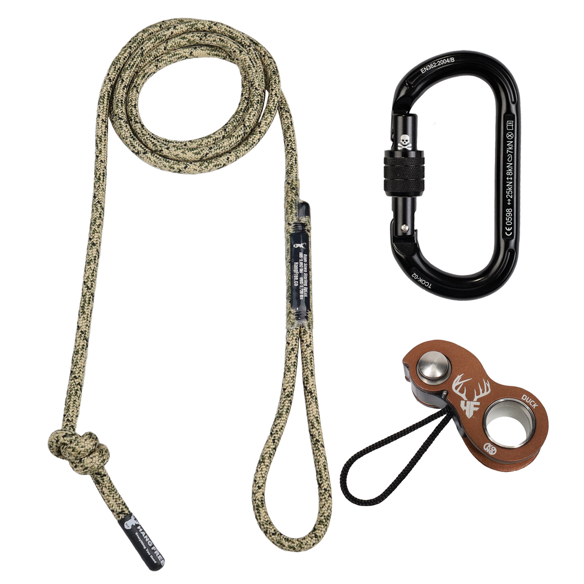 8mm OpLux Deluxe Sewn Tree Tether & Lineman's Belts