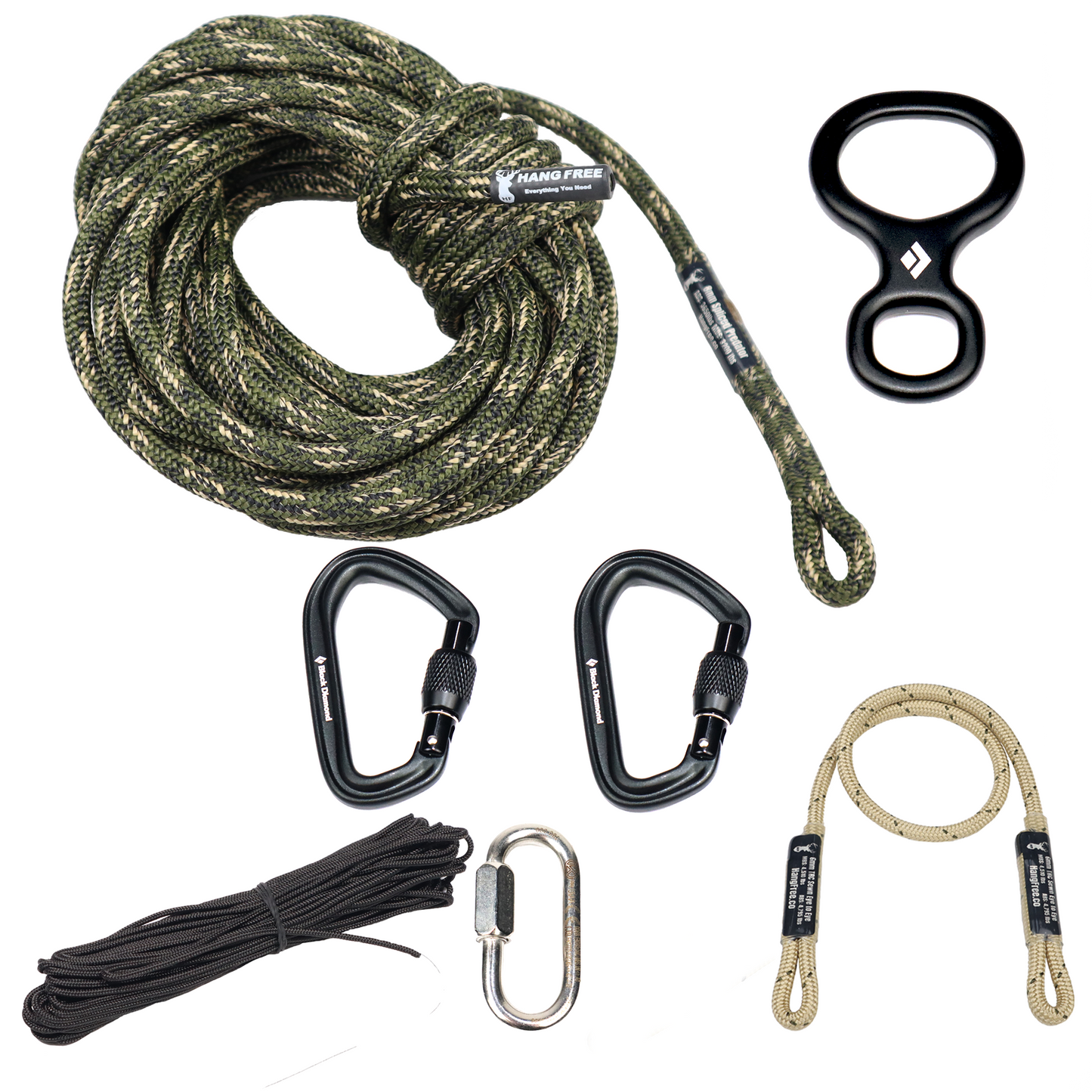 Hang Free | 8mm Predator™ Standard One Stick/Rappel Kits