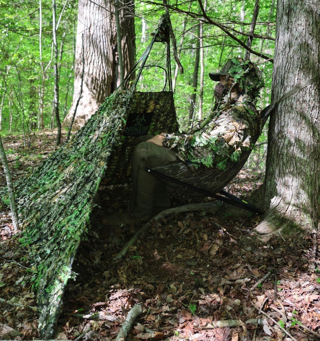 Nukem Hunting | Hunting Blind - Mossy Oak Obsession 3D Leafy