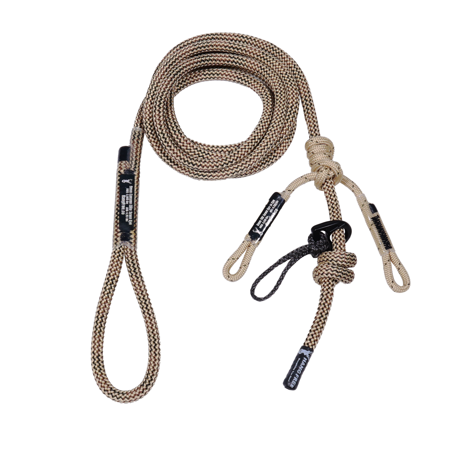 Hang Free | 9mm 'Ghost' Standard Sewn Tree Tether & Lineman's Belts.