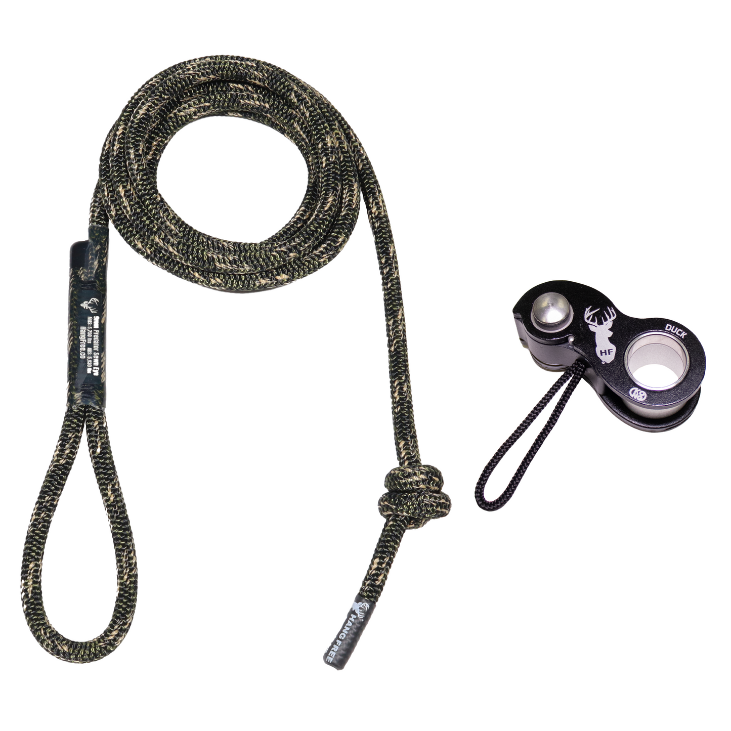 Hang Free | 9mm Predator™ Deluxe Sewn Tether & Lineman's Belt