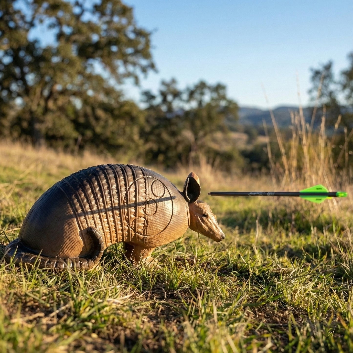 Big Shot Targets | Real Wild Competition Armadillo Archery Target with EZ Pull Foam