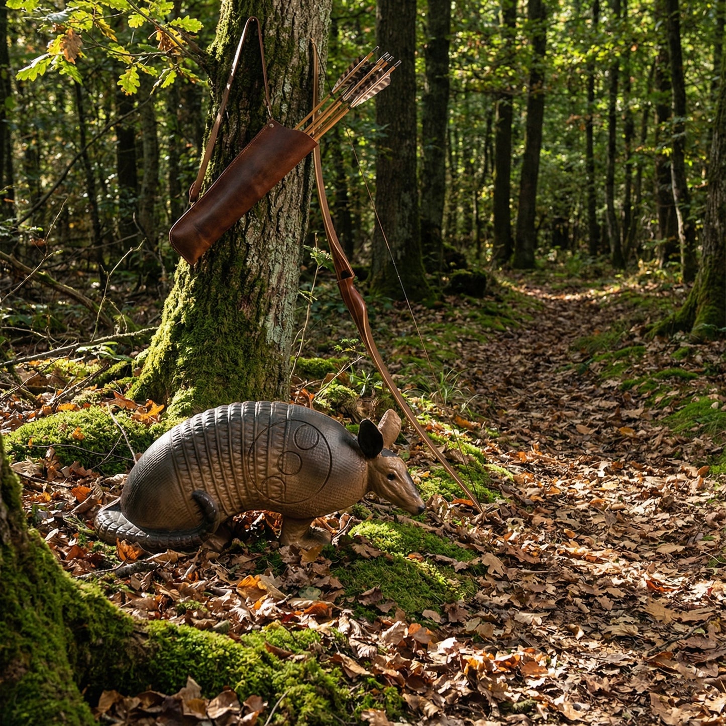 Big Shot Targets | Real Wild Competition Armadillo Archery Target with EZ Pull Foam