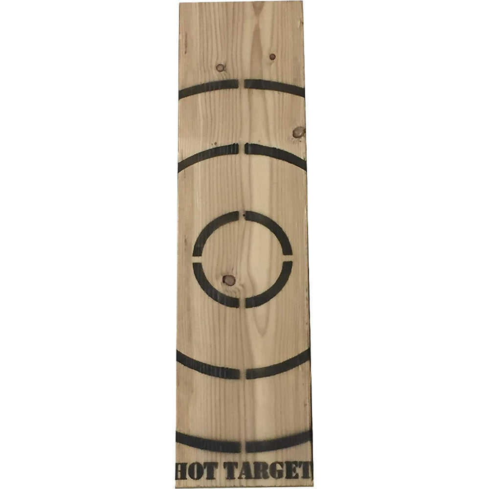 Big Shot Targets | Wooden Axe Throwing Target with Bottle Opener