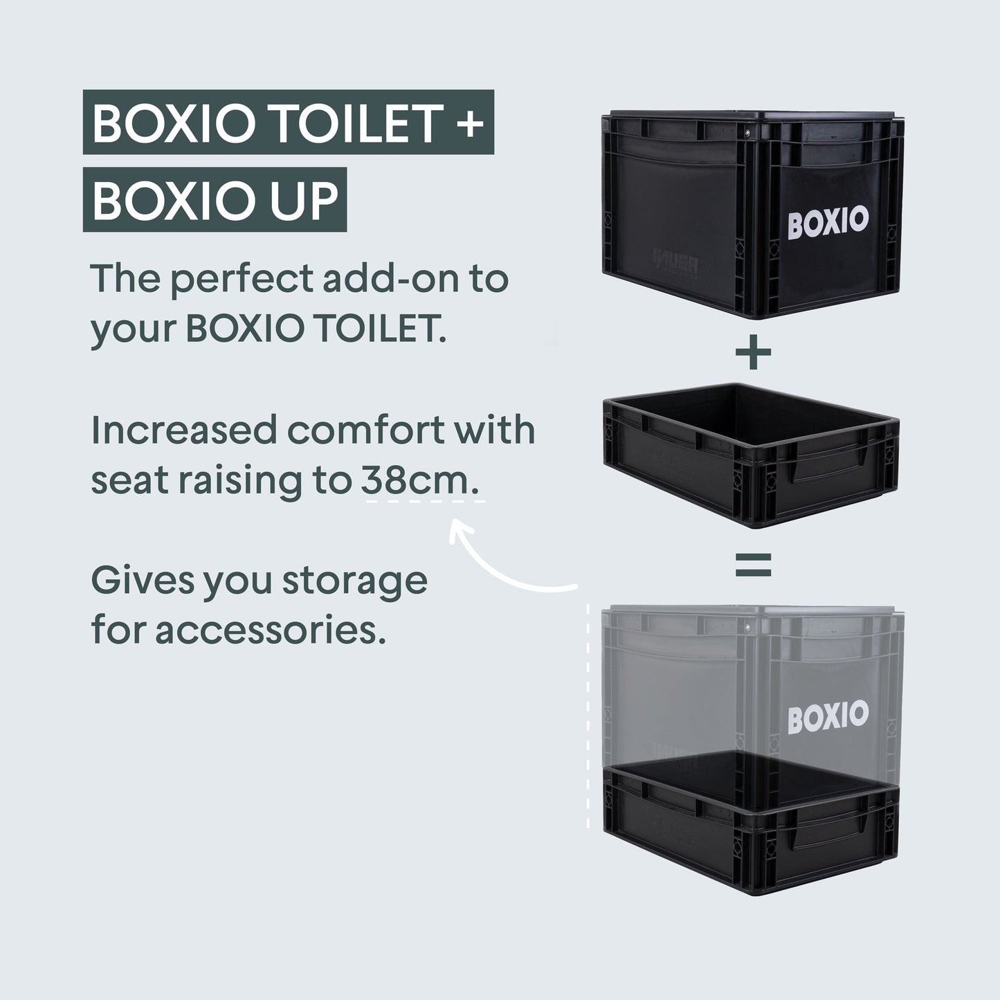 Boxio | TOILET UP