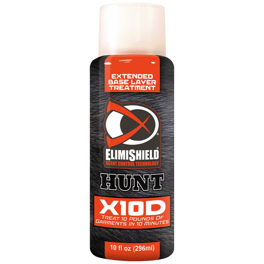 Hunter Safety System | ElimiShield HUNT X10D Extended scent control treatment lasts up to 5 years or 50 wash cycles