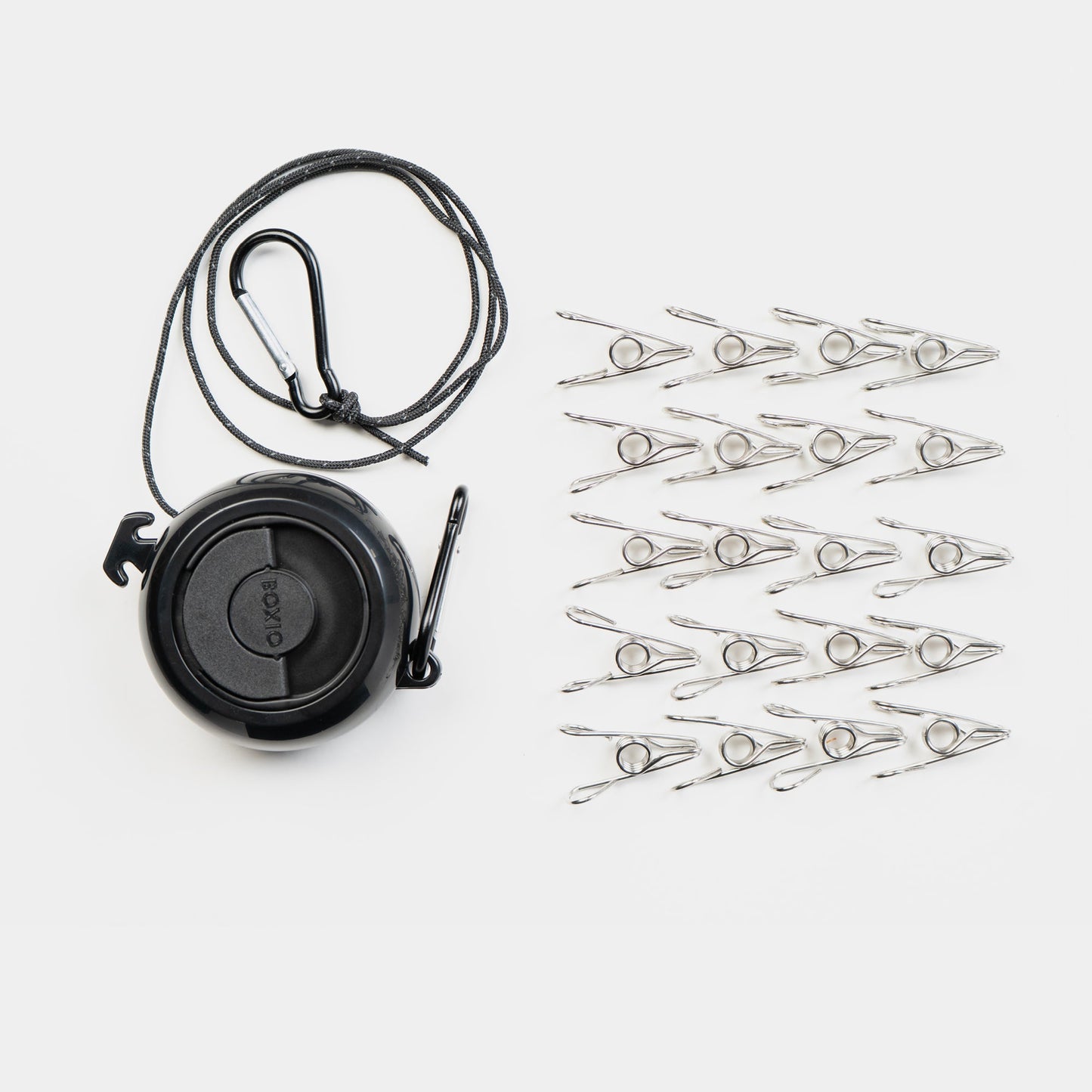 BOXIO | CLOTHESLINE & HUNTING GEAR HOIST I compact retractable