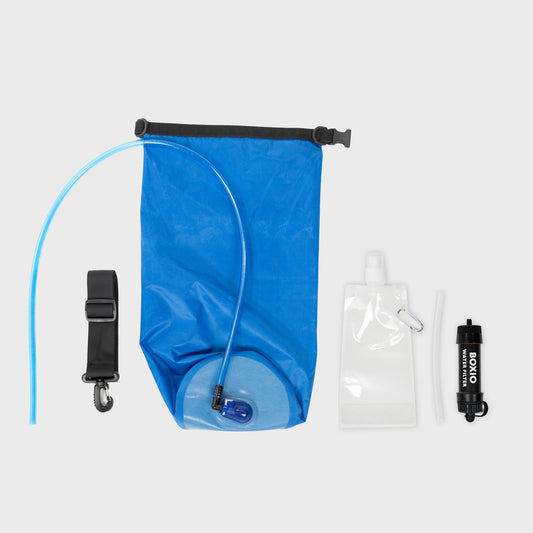 BOXIO | WATER FILTER SYSTEM I Water Filter with 1.32 gal Water Bag