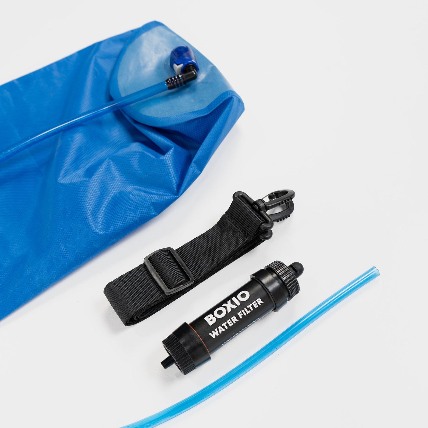 BOXIO | WATER FILTER SYSTEM I Water Filter with 1.32 gal Water Bag