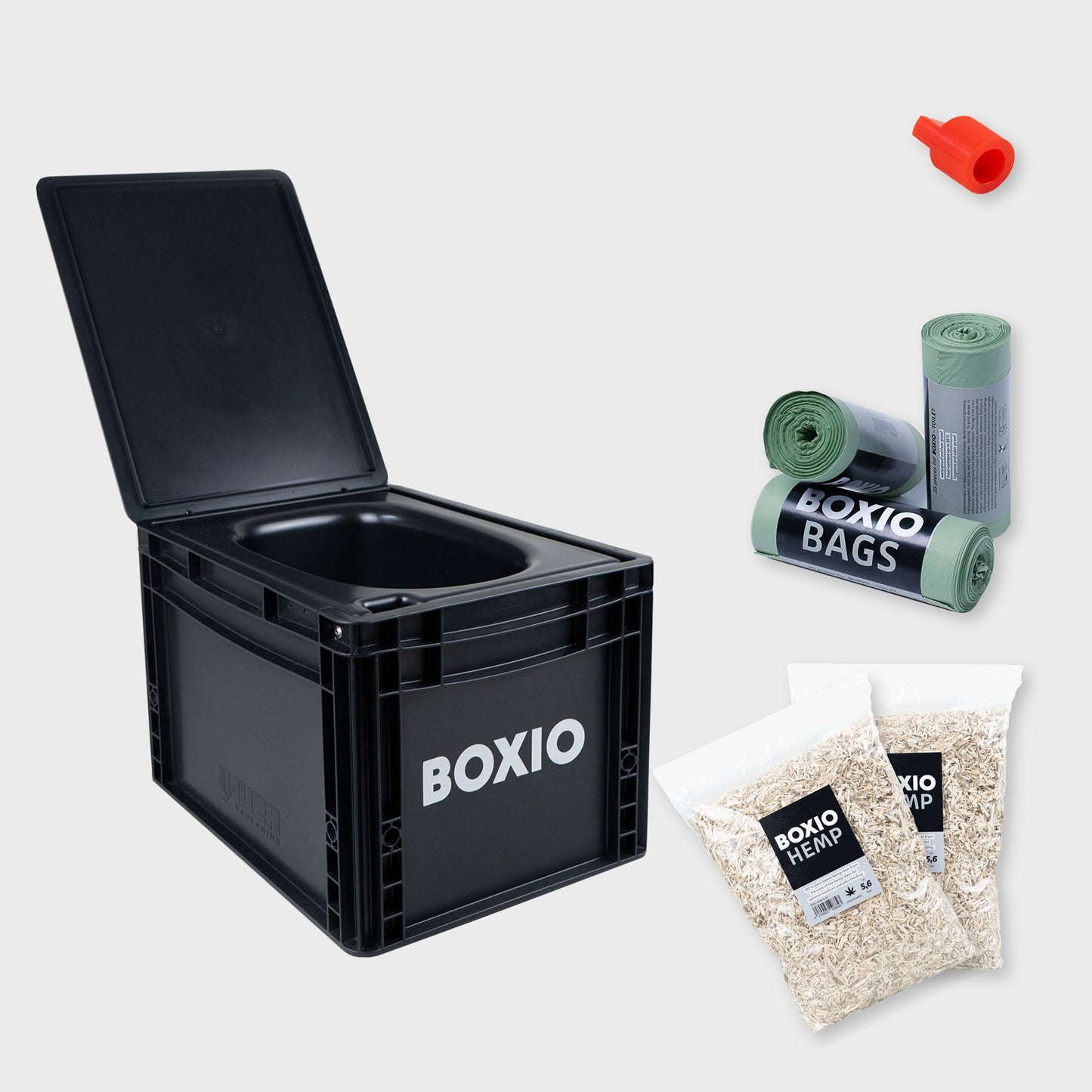 Boxio | Composting Toilet Starter Kit | BOXIO - TOILET PLUS