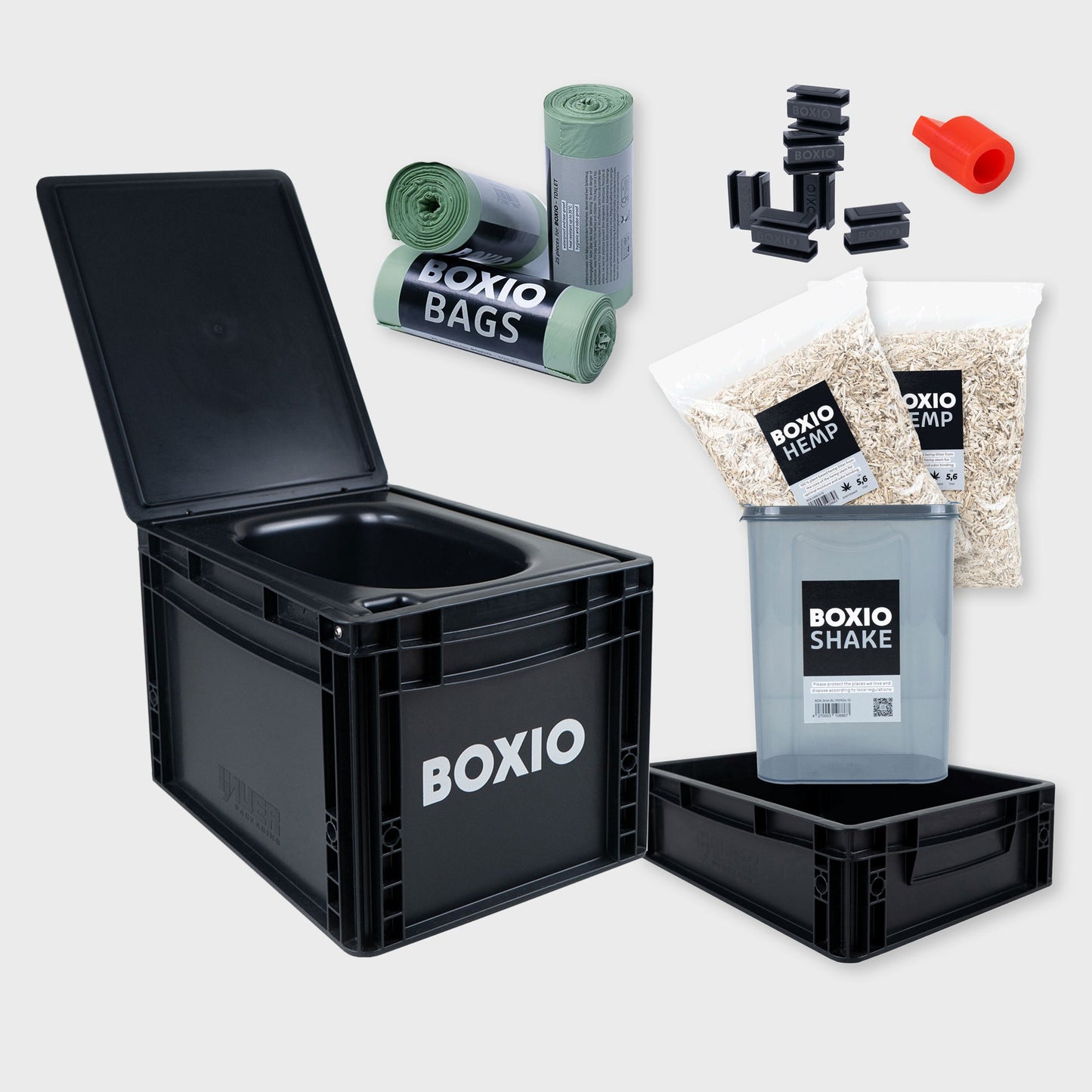 Boxio | Composting Toilet Starter Kit | BOXIO - TOILET MAX+