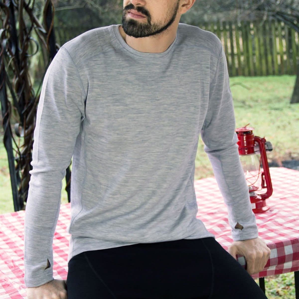 Minus33 | Midweight - Men's Wool Long Sleeve Crew Woolverino
