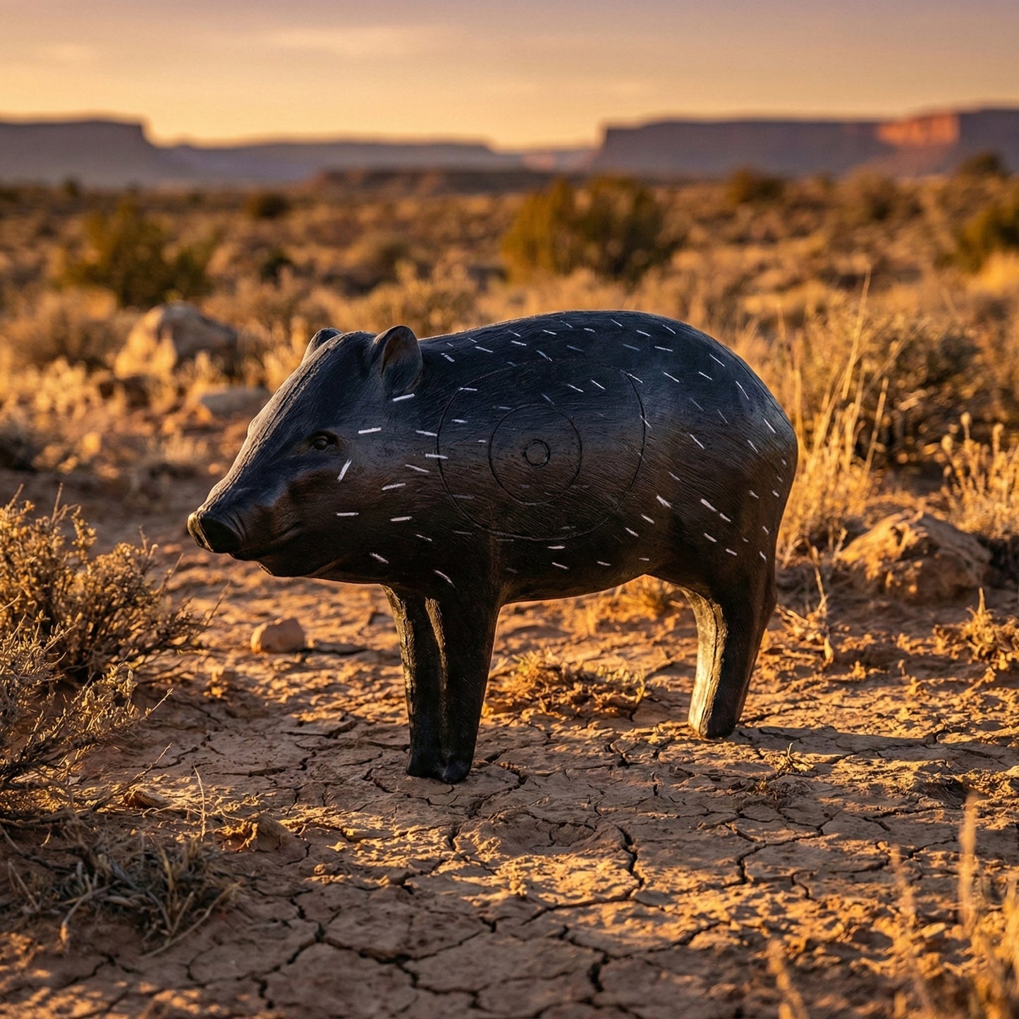 Big Shot Targets | Real Wild 3D Competition Javelina Archery Target with EZ Pull Foam