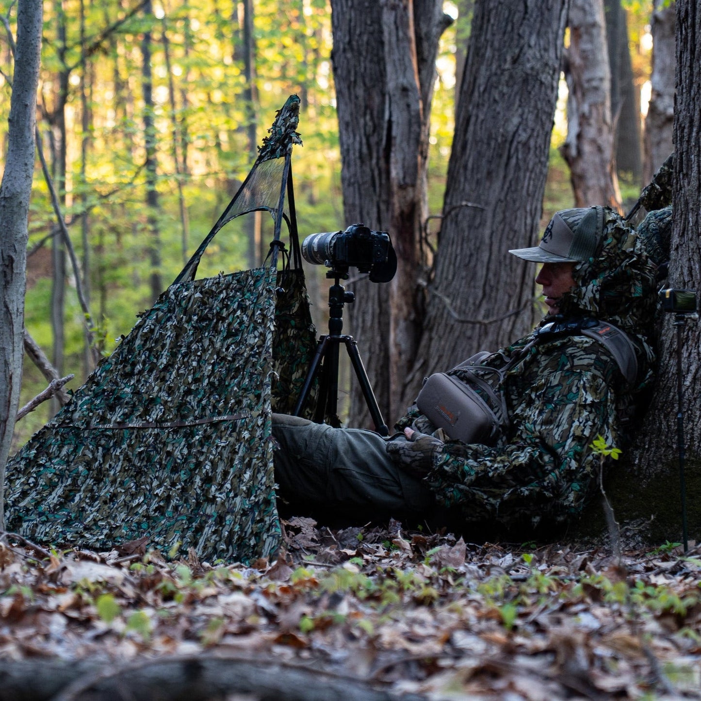 Nukem Hunting | Hunting Blind - Mossy Oak Greenleaf 3D Leafy