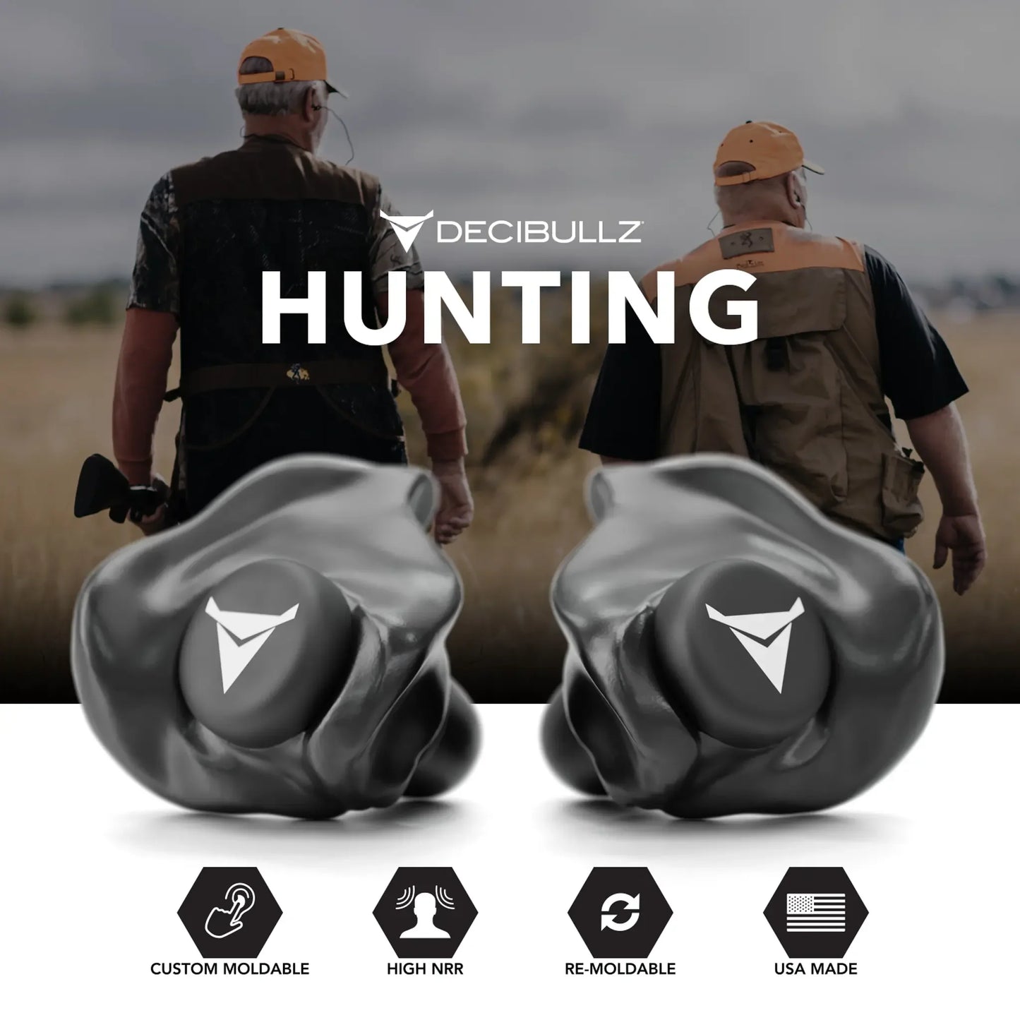 Decibullz | Custom Molded Earplugs 31dB NRR