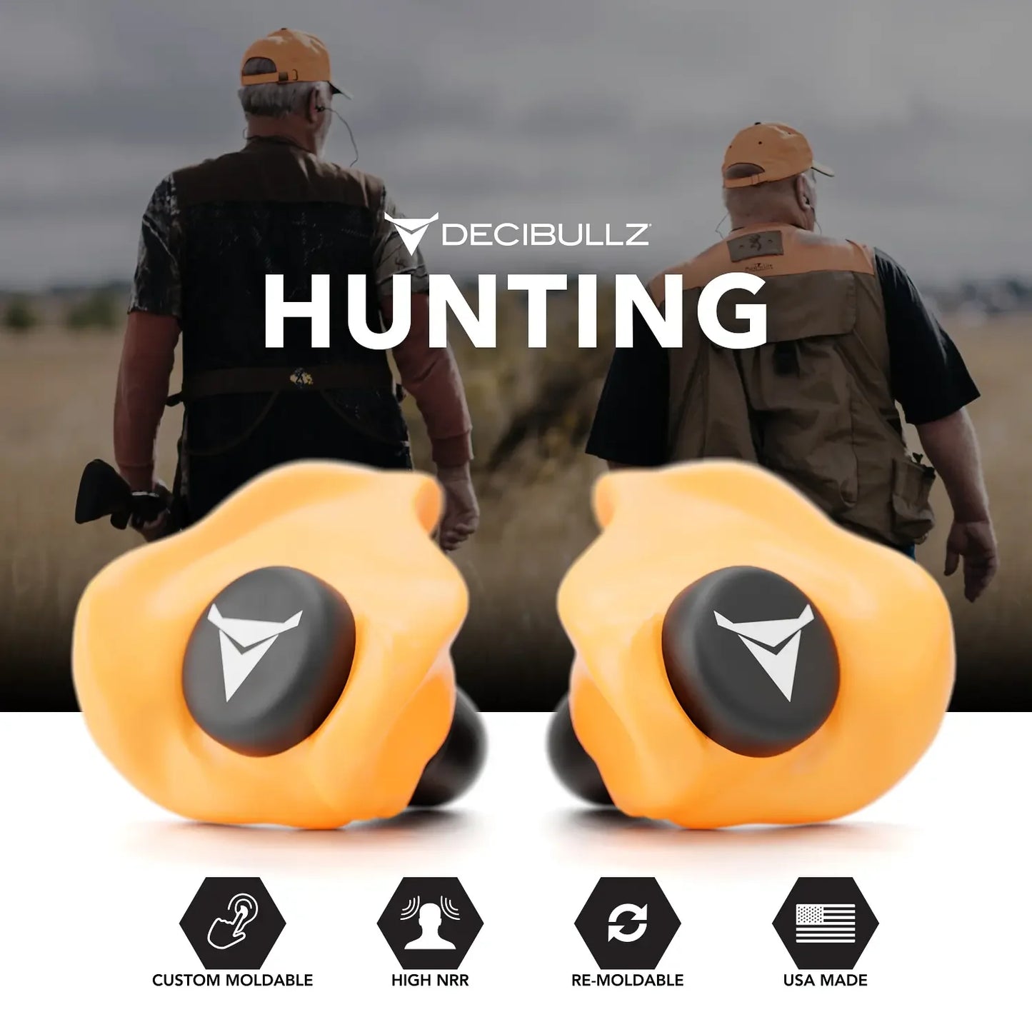 Decibullz | Custom Molded Earplugs 31dB NRR