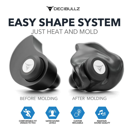 Decibullz | Custom Molded High-Fidelity Earplugs for Concerts, Musicians, Events, and Noise Sensitivity