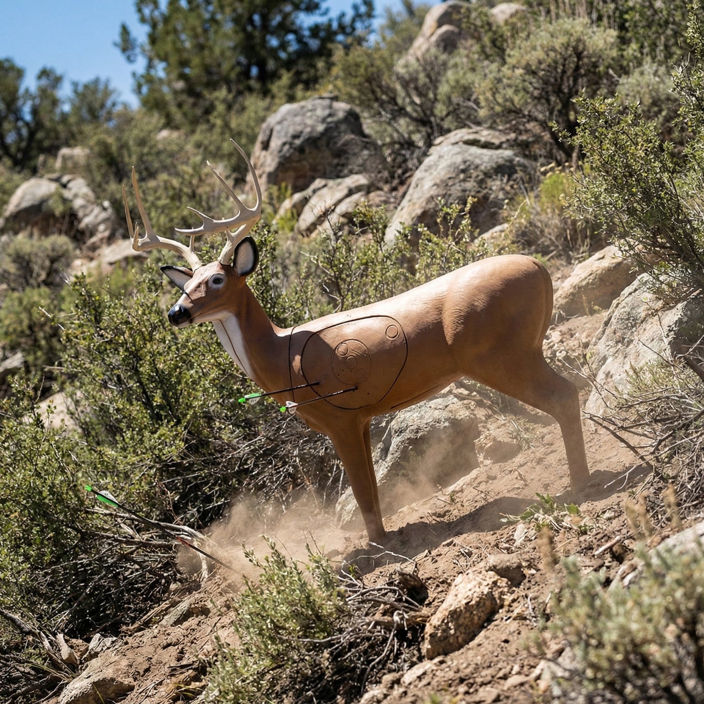 Big Shot Targets | Pro Hunter Double Duty Buck Archery Target